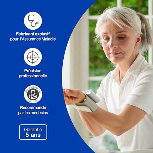 Microlife BP B2 Basic Blood Pressure Monitor, 5 Year Warranty, Professional Quality, PAD, Heart Rate Detection, Clinically Validated, WHO Scale, Arm 22-42 mm, 30 Memories - Image 6