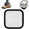 Ninja Crispi Air Fryer Oil Splash Guard Screen Magnetic Heat Resistant Splash Guard Compatible with Ninja Crispi FN101 Accessory (Splatter Guards) - Image 2