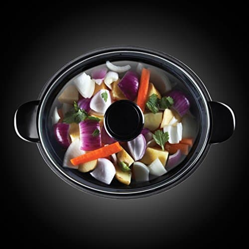 Russell Hobbs Electric Slow Cooker [Easy and Convenient] Compact@Home (3.5 L, 4/5 people, Removable Ceramic Bowl, Adjustable Cooking, Stainless Steel Base, Keep Warm, Non-slip Feet) 22740-56 - Image 5