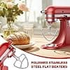 GVODE Stainless Steel Flat Beater for KitchenAid, Kitchen Aid Hook Accessory with Tilting Head, Fits 4.3 & 4.7/4.8L Bowls, Dishwasher Safe - Image 3