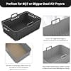 Accessory for Air Fryer Silicone Mould 2 Packs Compatible with Ninja Foodi AF400EU, AF300EU 9.5L, Instant Pot Ultenic MasterPRO Dual - Image 4