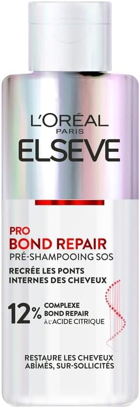 L'Oréal Paris - SOS Repair Pre-Shampoo for Damaged & Over-Stressed Hair - Citric Acid Complex - Hair Care Protocol - Elseve Pro Bond Repair - 200 ml - Image 1