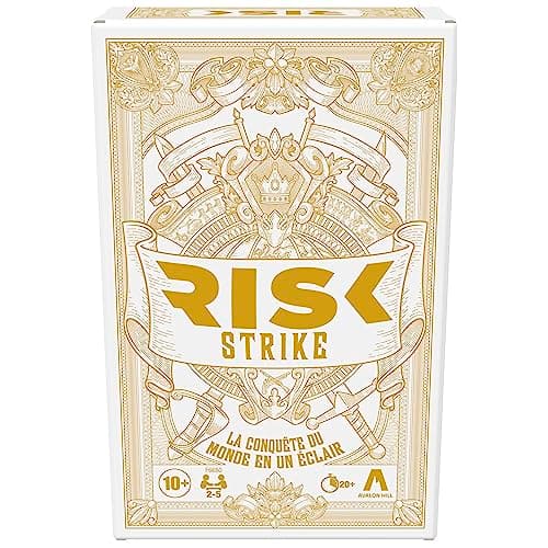 Hasbro Gaming Risk Strike, Card and Dice Game, Quick Strategy Card Game for 2-5 Players, Around 20 Min. Family Games, Group Games - Image 2