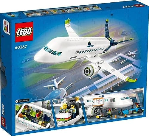Lego City Passenger Airplane 60367 & Police All-Terrain Buggy 30664 - Image 4