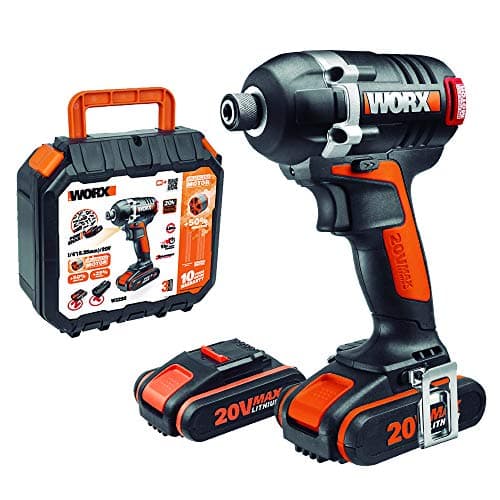 Visseuse à chocs Brushless 20 V 2 Ah 2 bat WORX WX292 - Image 4