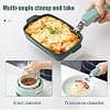 1 Pack Hot Food Tongs Oven Tongs for Moving Hot Plate Bowl Tray Instant Pot (Green) - Image 3