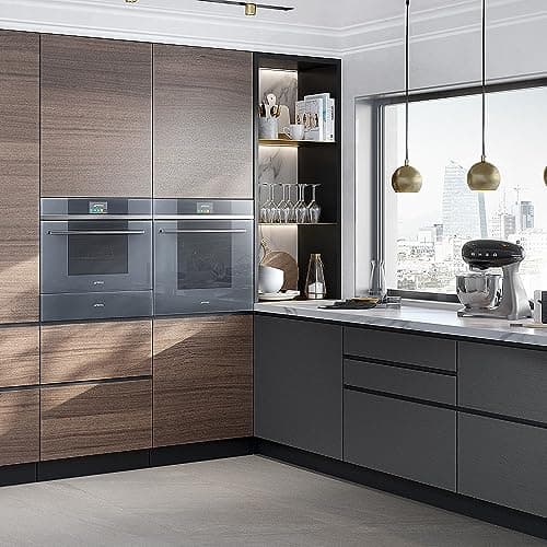 Smeg, SMF02BLUE Pastry Processor, 10 Speed Levels, Step-On Function, Bowl 4.8 L, Safety Motor Lock, Flat Beater, Hook and Lid Included, 800W, Black - Image 6