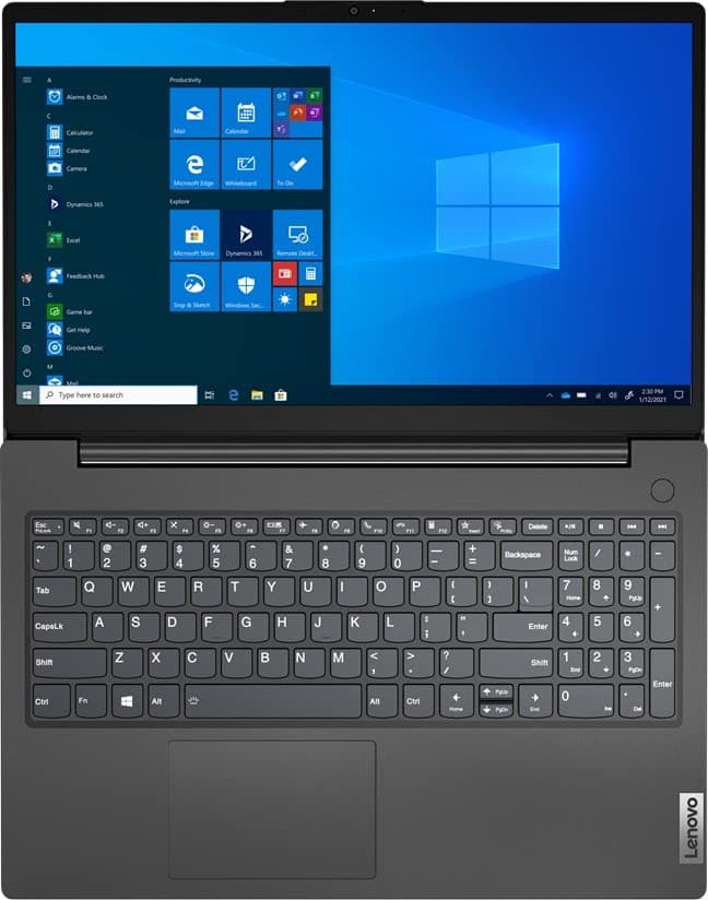 Lenovo (FullHD 15.6 Zoll Laptop (Intel Dual N4500 2x2.80 GHz, 16 GB DDR4, 512 GB SSD, Intel UHD, HDMI, BT, USB 3.0, Webcam, WLAN, Windows 11, AZERTY Keyboard [French]) #8265 - Image 2