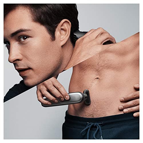 Braun Series 7 All-in-One Electric Beard Trimmer 10-in-1 with 8 Accessories, Hair and Body, Charging Base and Adaptive Motor, MGK7220, Silver Grey - Image 6