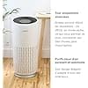 Bosch Air 6000i - Smart air purifier - Covers 125 m² - Effectively filters over 99% of pollutants - Auto/sleep mode (< 25 dB(A)) - CADR: 600 m³/h - Connectivity with display and app - Image 7