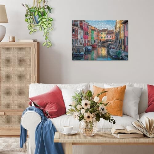Ravensburger - Adult jigsaw puzzle - 1000 piece puzzle - Burano, Italy - Adults and Children from 14 years old - High quality puzzle - Cities & monuments - 12000623 - Image 6