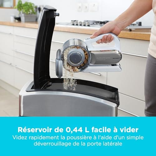 BLACK+DECKER Aspirateur à Main sans Fil 18 V avec tête pivotante, 8 Positions de Nettoyage, Station de Charge et Accessoires, PV1820L-QW - Image 5