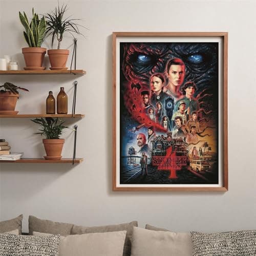 Clementoni - Puzzle for Adults 1000 Pieces, Stranger Things - Compact Box, Made in Italy, 39980 - Image 7