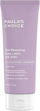 Paula's Choice 10% AHA Exfoliating Body Lotion - Reduces Dark Spots, Wrinkles - Exfoliating Body Scrub Cream - Softens Rough Areas - with Glycolic Acid - All Skin Types - 210 ml