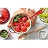 Le Creuset Signature Enamelled Cast Iron Saucepan with Heat Resistant Handle and Lid, 16 cm, 1.2 L, Cherry, 21181160602430 - Image 6