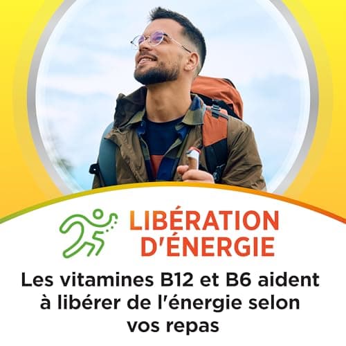 CENTRUM Vitamine D Boost - Multivitamines pour Femme et Homme - Vitamine D, B6, B12, & Magnésium - Complément Alimentaire Énergie, Immunité & Fonction Musculaire - 30 comprimés - 1 Mois - Image 7