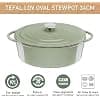 Tefal LOV E2580604 Oval Casserole Dish 34 cm Green - Image 3
