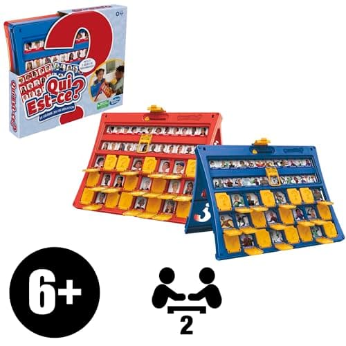 Hasbro Gaming Who is it? Famous Children's Deduction Activity Board Game for 2 Players Age 6+ - Image 3