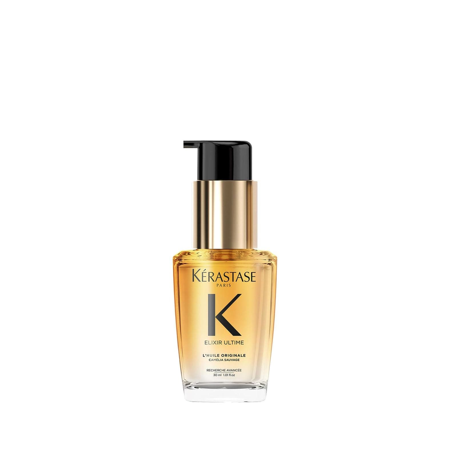 KÉRASTASE Elixir Ultime - L'Huile Originale - Huile Capillaire Nourrissante Multi-Usage - Soin Thermo-Protecteur Sans Rinçage - Huiles de Camélia & Argan - Tous Types de Cheveux