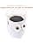 For Amazon Echo Dot 2nd/3rd/4th/Echo Dot 5/Google Home Mini Owl Holder Desktop Stand Bracket Accessories with Integrated Cable Management, No Screws Needed Speaker Rack(White) KS-082 - Image 4