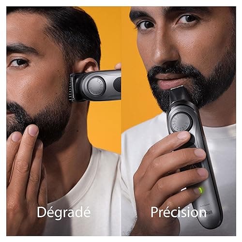 Braun Tondeuse À Barbe Professionnelle Series 7 BT7420, Electrique, ProBlade, Rasoir de Précision, Styling Grâce À 40 Réglages De Longueurs, Accessoires, Base De Recharge, Étui De Voyage - Image 4