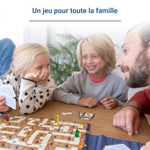 Ravensburger - Labyrinthe - Jeu de Société 7 Ans et Plus - Jeu de Plateau Famille - Stratégie et Réflexion - 2 à 4 Joueurs - Nouvelle Édition - Version Française - 26743 - Image 6