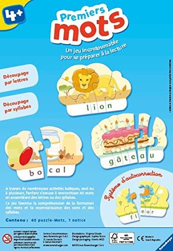 Ravensburger - Educational Game - First Words - Preparation for Reading - Playful learning of letters and syllables - From 4 years - 24047 - Image 7