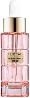 L'Oréal Paris - Sérum Huile Rosé - Soin Visage Anti-Âge Éclat & Nutrition Intense - Concentré en Cellules Natives de Pivoine et Calcium B3 - Pour Peaux Matures - Age Perfect Golden Age - 30 ml