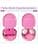 Carrying Case Compatible with Apple Airpods Max Earbuds, EVA Hard Case for Travel and Outdoor Earphone Storage (Pink) - Image 5