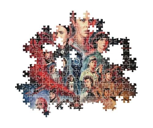 Clementoni - Puzzle for Adults 1000 Pieces, Stranger Things - Compact Box, Made in Italy, 39980 - Image 6