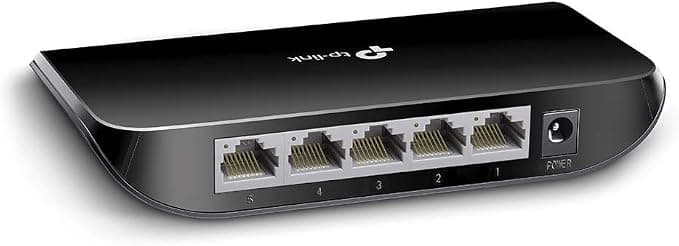 TP-Link TL-SG1005D 5 Port 10/100/1000Mbps Gigabit Ethernet Switch - Ideal Connection Sharing and Networking for Small Business and Home Offices