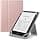 MoKo Universal Case for 6" 6.8" 7" Kindle eReaders Fire Tablet - Kindle/Kobo/Voyaga/Lenovo/Sony Kindle E-Book E-Reader Tablet, PU Case with Adjustable Stand and Hand Strap, Rose Gold - Image 2
