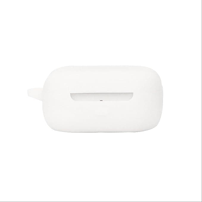 GIOPUEY Étuis Compatible avec Amazon Echo Buds (3. Gen), Coque Silicone, Poids léger, Antichoc, Portable - Blanc - Image 1
