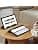 EasyAcc Case Cover Compatible with Samsung Galaxy Tab A7 10.4 Inch 2022/2020 (SM-T500/SM-T505), Ultra Thin Protection PU Leather Case Cover with Stand Function, Burgundy - Image 8