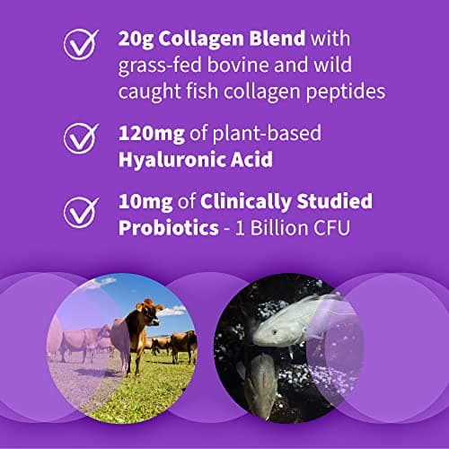 Garden of Life Wild Caught & Grass Fed Collagen with Hyaluronic Acid Powder - 270g - Image 6