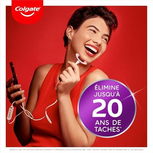 COLGATE - Max White Ultimate LED Whitening Kit | Whitening in 10 Minutes* | Removes up to 20 Years of Stains | Soft LED Whitening Device | Whitening Serum with New Precise Applicator - Image 7