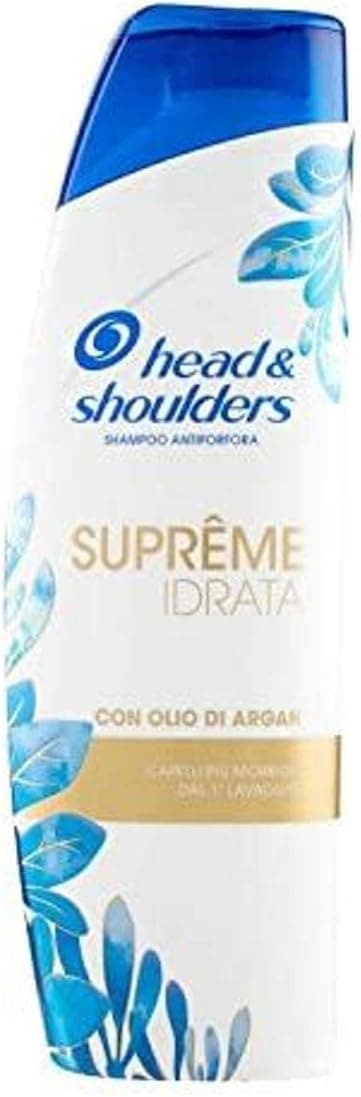 Head & Shoulders Supreme Hydrate Anti-Dandruff Shampoo with Argan Oil with Enhancing Ingredients 225ml - Image 1