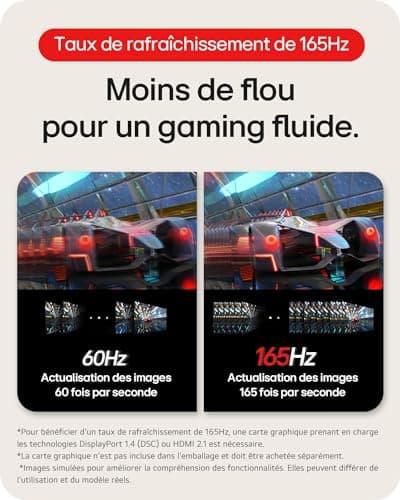 LG Ultragear 27GR75Q-B 27" IPS Gaming Monitor - IPS Panel QHD (2560x1440), 1ms GtG 165Hz, HDR 10, sRGB 99%, AMD FreeSync Premium, NVIDIA G-Sync Compatible, Tilt, Height Adjustable - Image 5