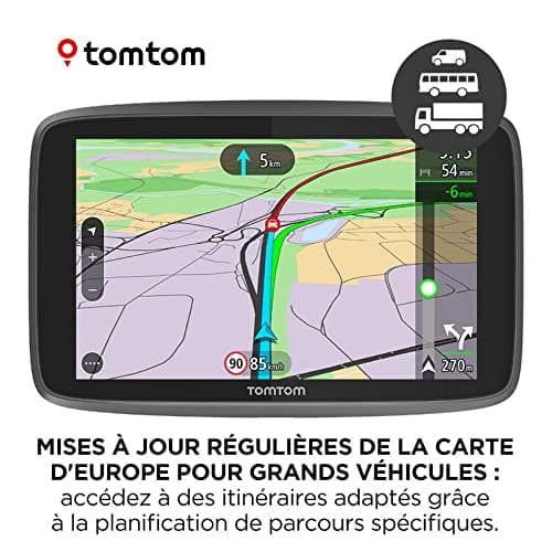 TomTom GO Professional 520 - 5 inch GPS Heavy Weights Mapping Europe 49, Traffic via Smartphone - Image 3