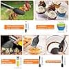 Accessories for Philips Dual Basket Airfryer 3000 & 5000 (9L) - 14-Piece Kit for NA350/00, NA352/00, NA550/00 - Silicone Molds (6L/3L), Baking Rack, Muffin and Waffle Moulds - Image 6