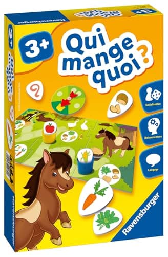 Ravensburger - Educational Game - Who Eats What? - Animal Discovery - Logic Association - Language Development - 1 to 4 Players, Ages 3 and up - 24034 - Image 4