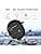 Compatible with Google Pixel Buds A/Pixel Buds 2 Case, Shockproof Protective Case with Carabiner, Anti-Fingerprint, Anti-Abrasion (Blue) - Image 5