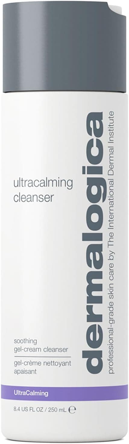 Ultracalming Cleanser - Gel nettoyant peaux sensibles. Elimine les impuretés, renforce la barrière cutanée et améliore la cicatrisation, apaise et réduit les sensibilités et rougeurs.