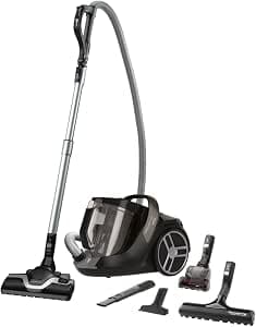Rowenta Silence Force Cyclonic Drum vacuum, Cylinder vacuum, Performing, Silent, Elegant, Capacity 2.5 L, Pet hair accessories, Made in France RO7260EA