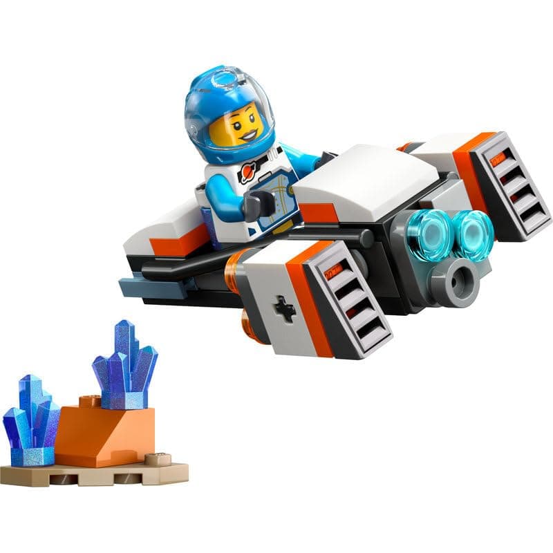 LEGO City 60431 - Space Rover with Alien and Space Hoverbike 30663 - Image 7
