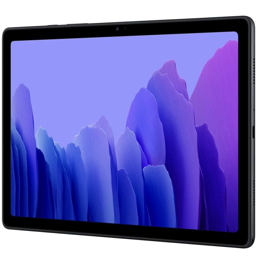 Samsung Galaxy Tab A7 4G LTE GSM Unlocked + WiFi 10.4" 7040mAh 8MP 3GB RAM SM-T505 International Version Dual Camera (32GB, Dark Grey) (Refurbished)