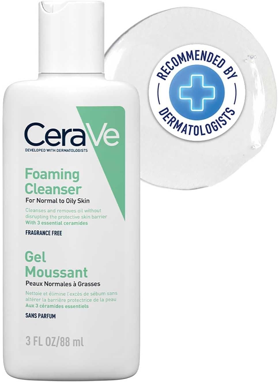 Cerave gel moussant 88ml - Image 1