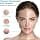 MYCARBON Electric Facial Cleansing Brush Two-Way Microcirculation IPX7 Waterproof 2 Speeds Facial Exfoliating Brush Silicone Rotating Brush for Deep Cleansing Face – White - Image 4