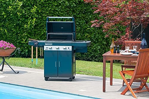 Campingaz 3 Series LS Plus Dual Gas Barbecue Gas, BBQ with 2 Grills, 3 Stainless Steel Burners and 1 Side - Image 3
