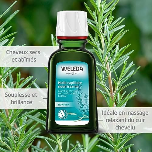 WELEDA - Nourishing hair oil - Nourishes damaged hair - For dry or damaged hair - NATRUE* - Organic** - Vegan*** - 50 ml - Image 4